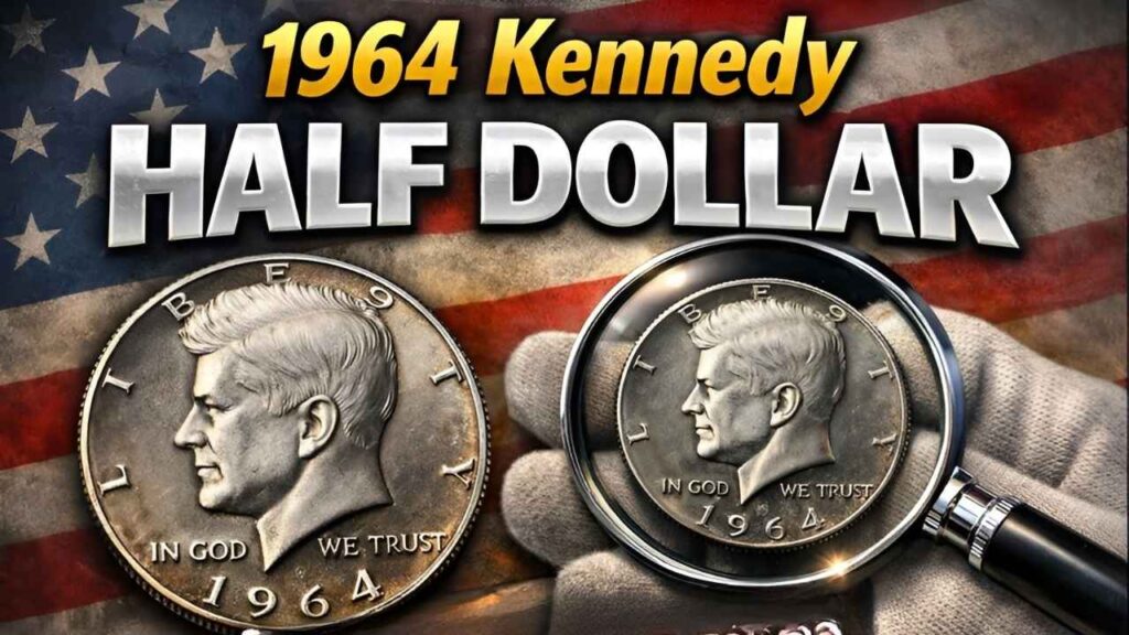 1964 Kennedy Half Dollar Found Again – Rare Coin Worth a Fortune