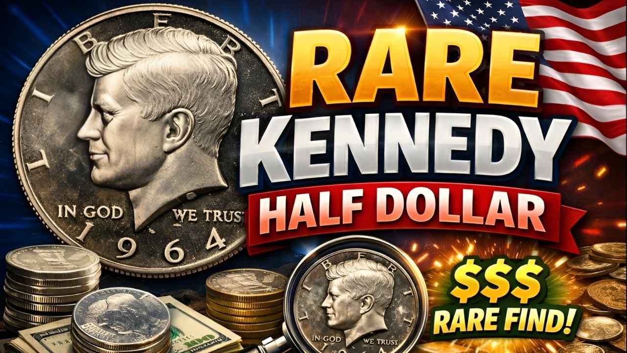 Rare Kennedy Half Dollar Hidden in Basement Ceiling Sells for Record Price